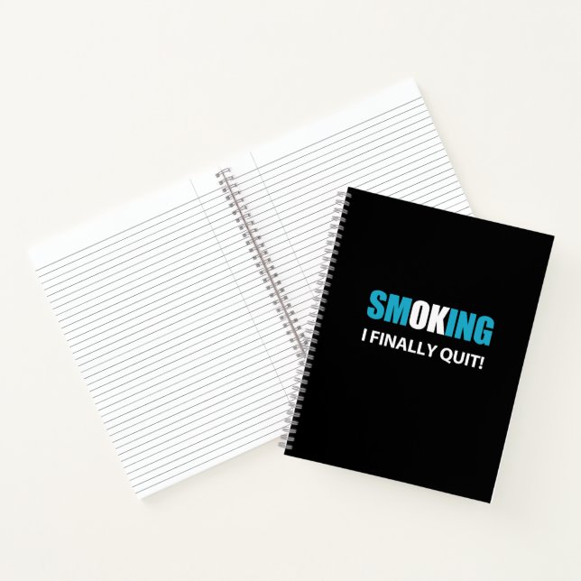 I Finally Quit - Stopped Smoking Reward Notebook (Inside)