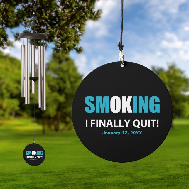 I Finally Quit - Stopped Smoking Reward Wind Chime (Outdoor)