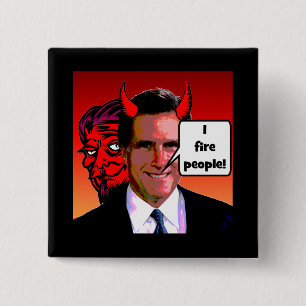 I fire people pinback button
