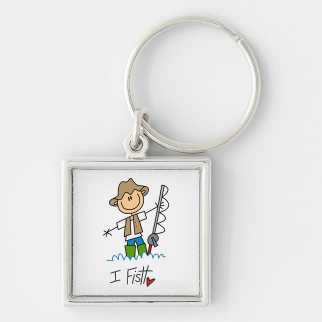 I Fish Keychain (Front)