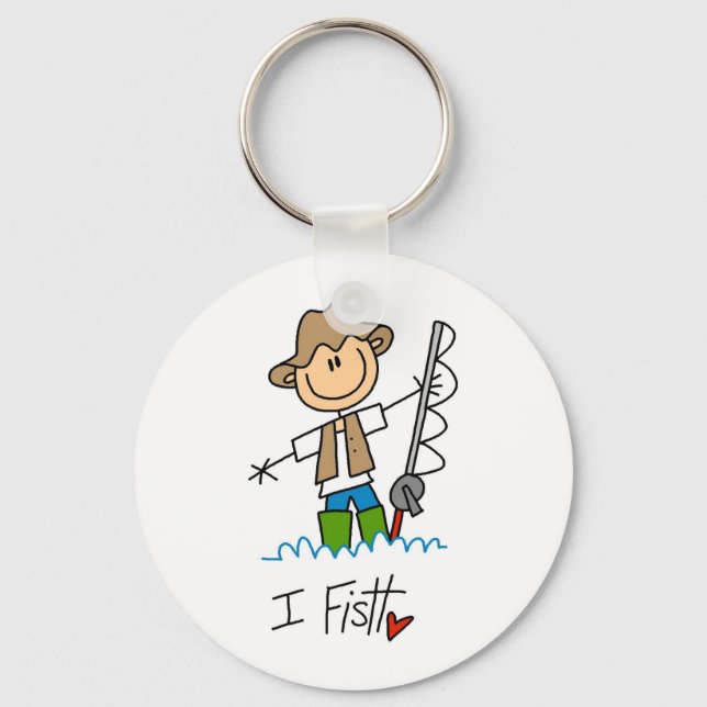 I Fish Keychain (Front)
