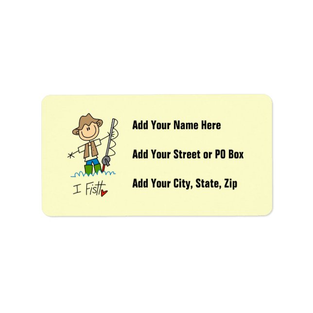 I Fish Label (Front)