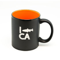I Fish Your State Matte Black/Color Hilo Mug