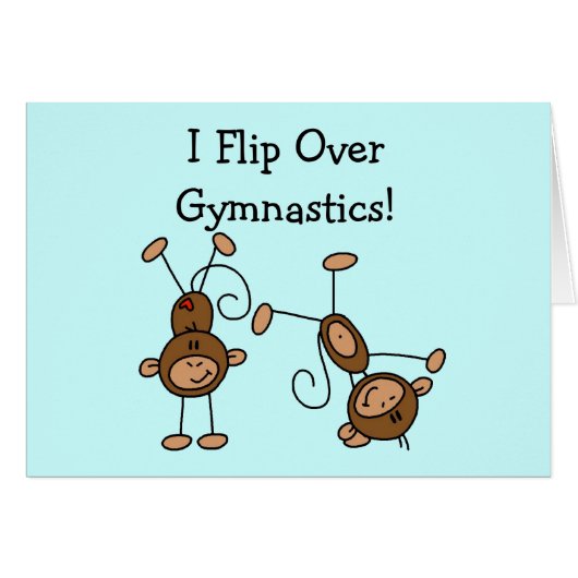 I Flip Over Gymnastics Tshirts and Gifts (Front Horizontal)