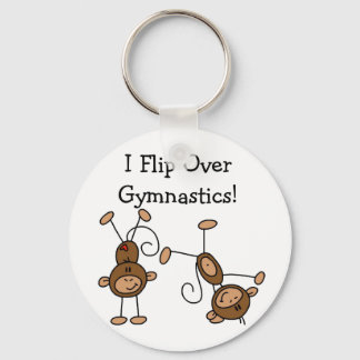 I Flip Over Gymnastics Tshirts and Gifts Keychain