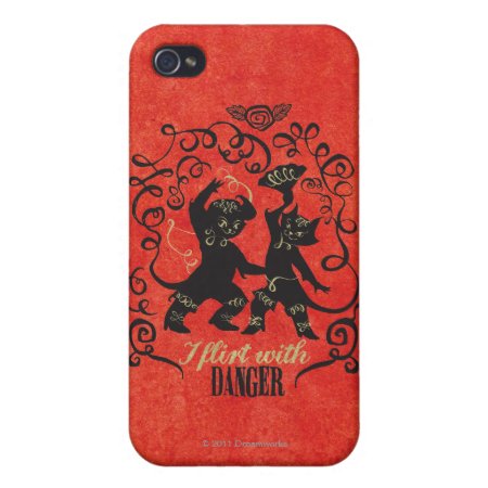 I Flirt With Danger 2 Iphone 4 Cover