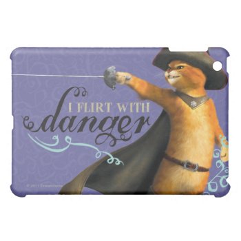 I Flirt With Danger (color) Cover For The Ipad Mini by pussinboots at Zazzle
