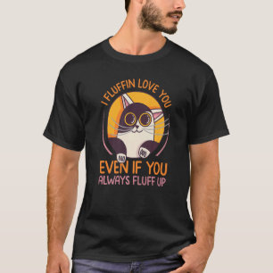 I Fluffin Love You Even If You Always Fluff Up - F T-Shirt