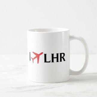 I Fly LHR - London Heathrow Airport, London, UK Coffee Mug