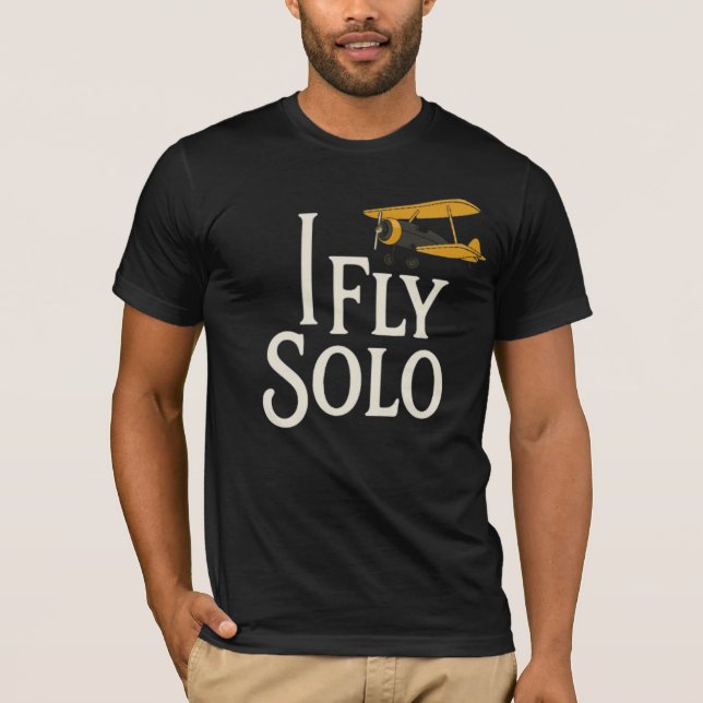 I Fly Solo : Endless Freedom T-Shirt (Front)