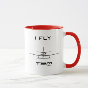 I Fly TBM - Pilot Coffee Mug