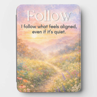 I Follow What Feels Aligned Kindle Cover