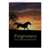I Forgive You Card, All Is Forgiven (Front)