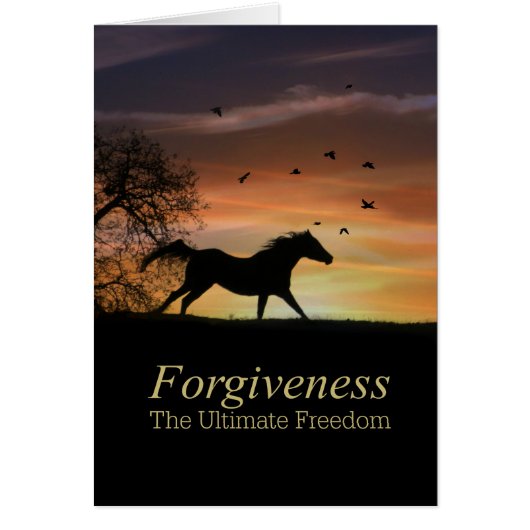 I Forgive You Card, All Is  Forgiven Cards (Front)