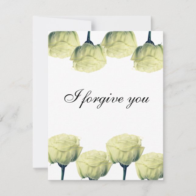i forgive you invitation (Front)