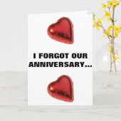 I FORGOT OUR ANNIVERSARY CARD (Yellow Flower)