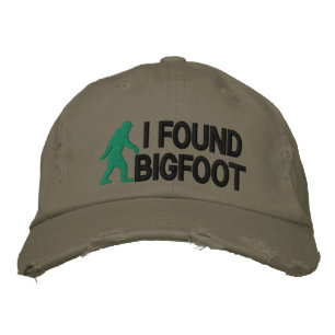 I found bigfoot * large logo* embroidered baseball cap