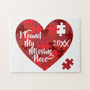 I Found My Missing Piece - Puzzle Heart Adoption