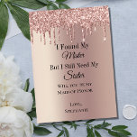I Found My Mister Bridal Party Proposal Cards