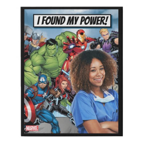 I Found My Power _ Everyday Heroes Faux Canvas Print