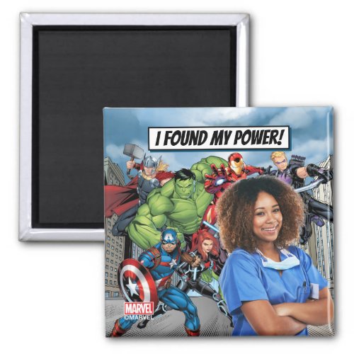 I Found My Power _ Everyday Heroes Magnet
