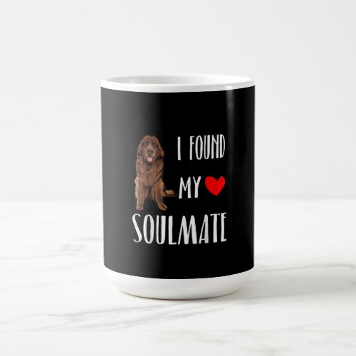 I Found My Soulmate Newfoundland Dog Lover Coffee Mug