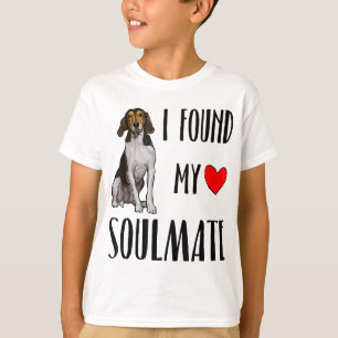 I Found My Soulmate Treeing Walker Coonhound Dog L T-Shirt