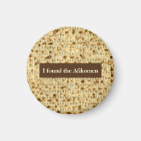 I found the Afikomen matzo Passover 