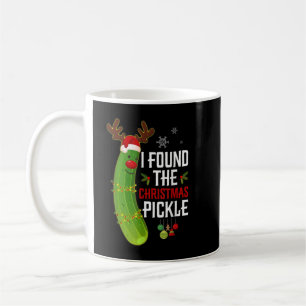 I Found The Christmas Pickle Coffee Mug