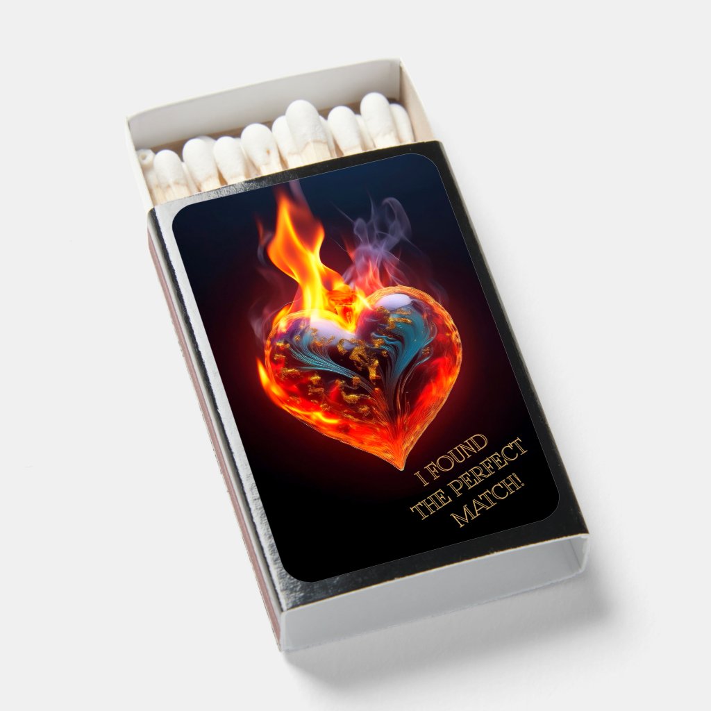 I found the perfect match ! Burning heart