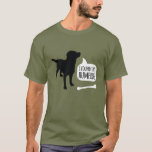 I Found This Humerus Bone Dog T-Shirt<br><div class="desc">A funny dog silhouette with white bone and speech balloon/ bubble saying the humorous words "I found this humerus" animal pun T-Shirt. A great humorous dog T-Shirt for dog owners and animal lovers.</div>