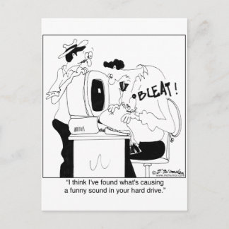 I Found Your Funny Sound Postcard