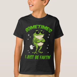 I Frog Sometimes Embarrassing Just Farting Smile T-Shirt