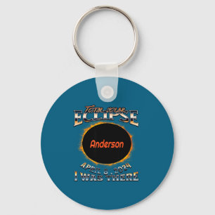 I Funny Solar Eclipse Anderson Indiana There Keychain