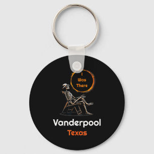 I Funny Solar Eclipse Vanderpool Texas There Keychain