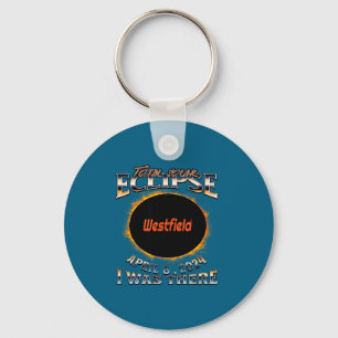I Funny Solar Eclipse Westfield Indiana There Keychain