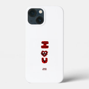 I Fuzzy U Apple iPhone 13 Mini Case