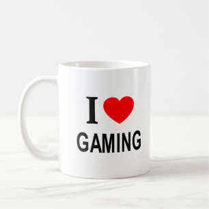 I ❤️ GAMING I LOVE GAMING I HEART GAMING COFFEE MUG