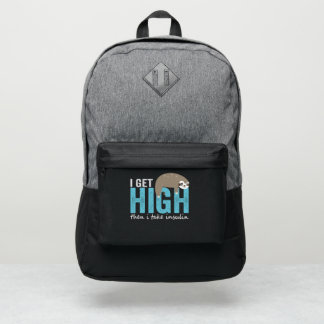I Get High Then I Take Insulin Funny Diabetic Gift Port Authority® Backpack