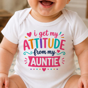 I Get My Attitude From My Auntie Bodysuit