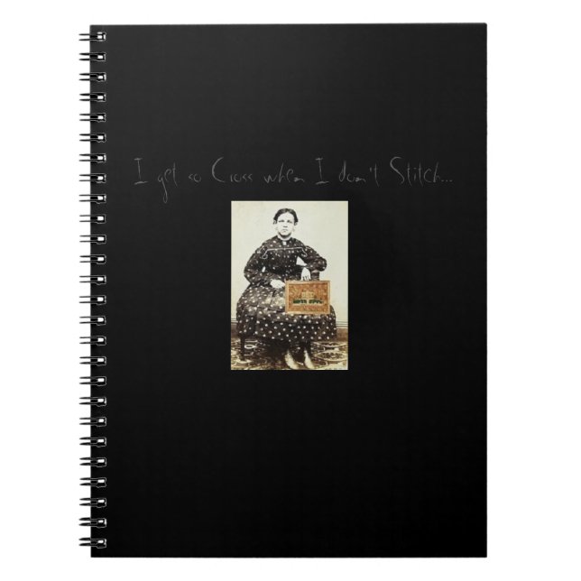 "I get so Cross.." notebook from Notforgotten Farm (Front)