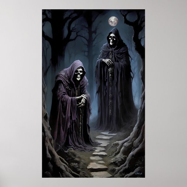 I Gets Chills in the Pale Moonlight Poster (Front)