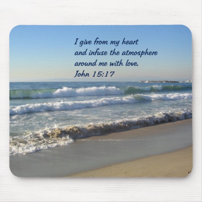 I Give_ Mousepad_by Elenne Boothe Mouse Pad (Front)