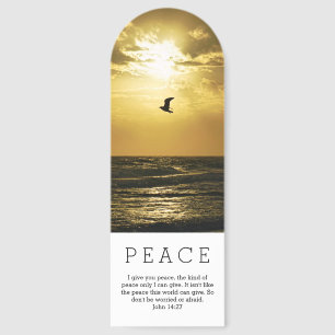 I Give You Peace John 14:27 Bird and Beach Bible Bookmarks
