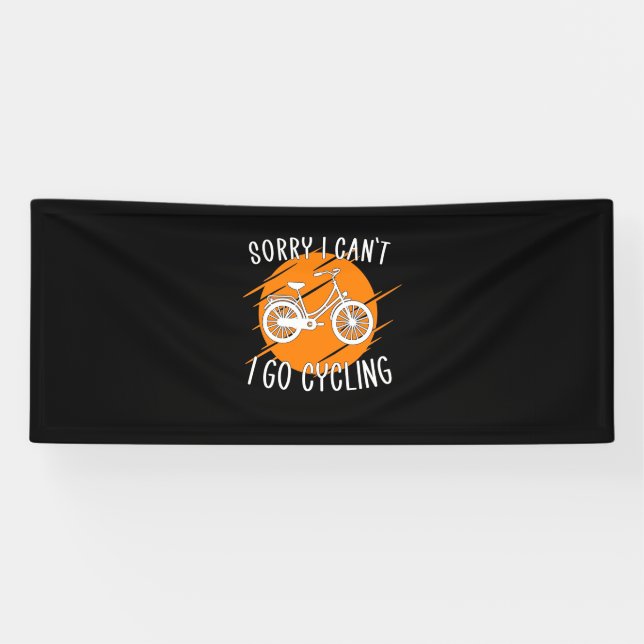 I Go Cycling Banner (Horizontal)