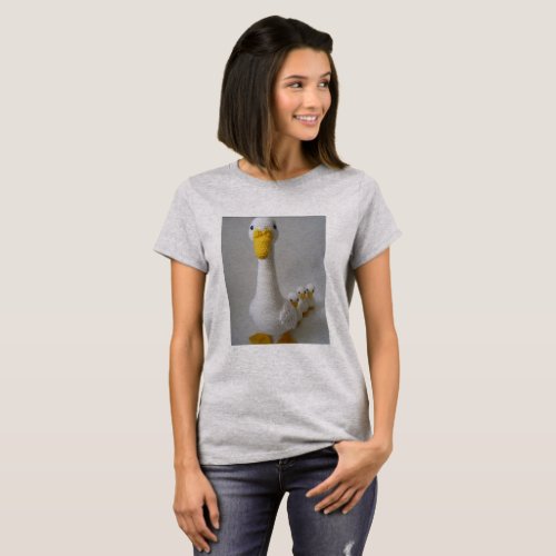 I GO DUCKY OVER YOU LADYS T_SHIRT