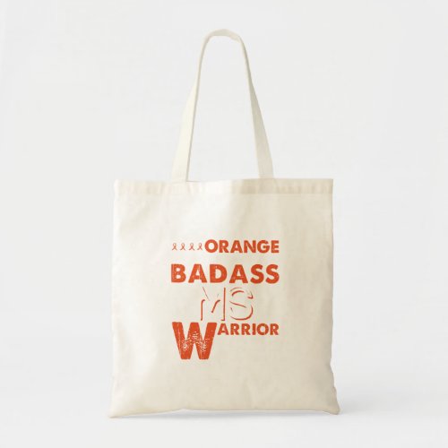 I Go Orange For My Badass MS Warrior Wife Multiple Tote Bag