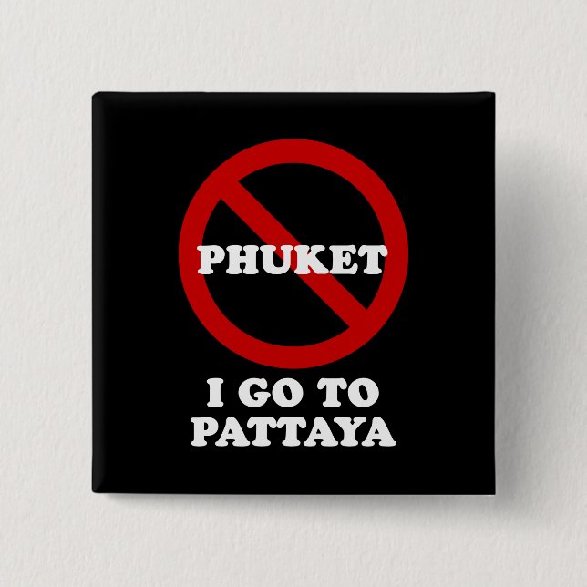 I GO TO PATTAYA BUTTON (Front)