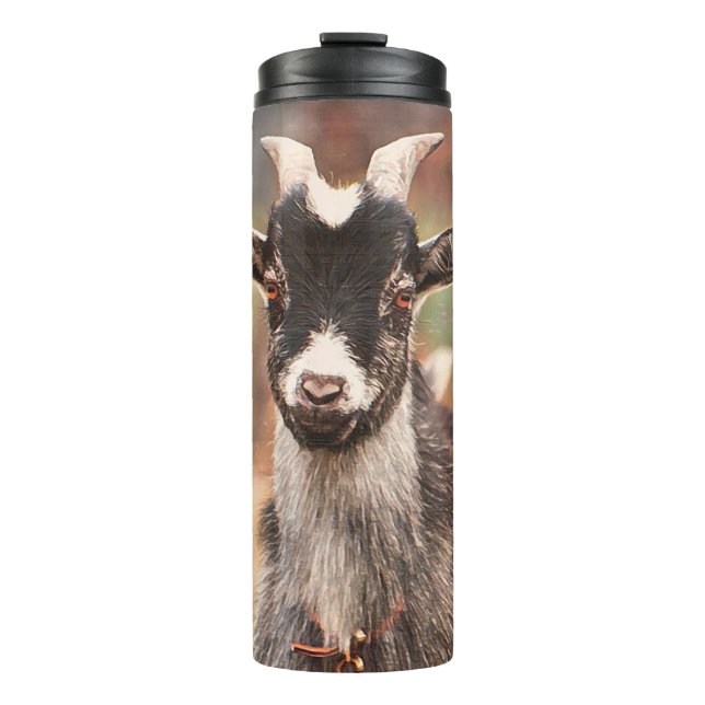 I Goat This Cute Funny Barnyard Thermal Tumbler (Front)