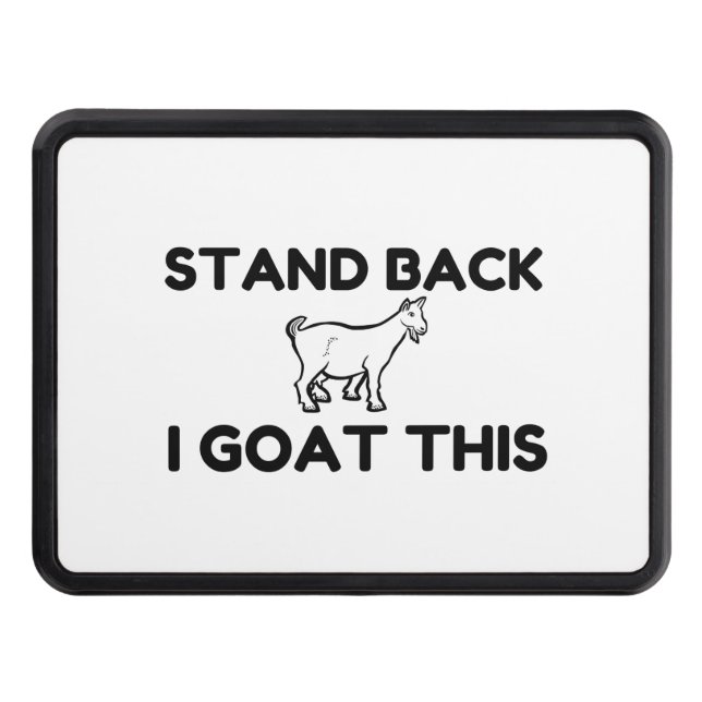 I Goat This Hitch Cover (Front)